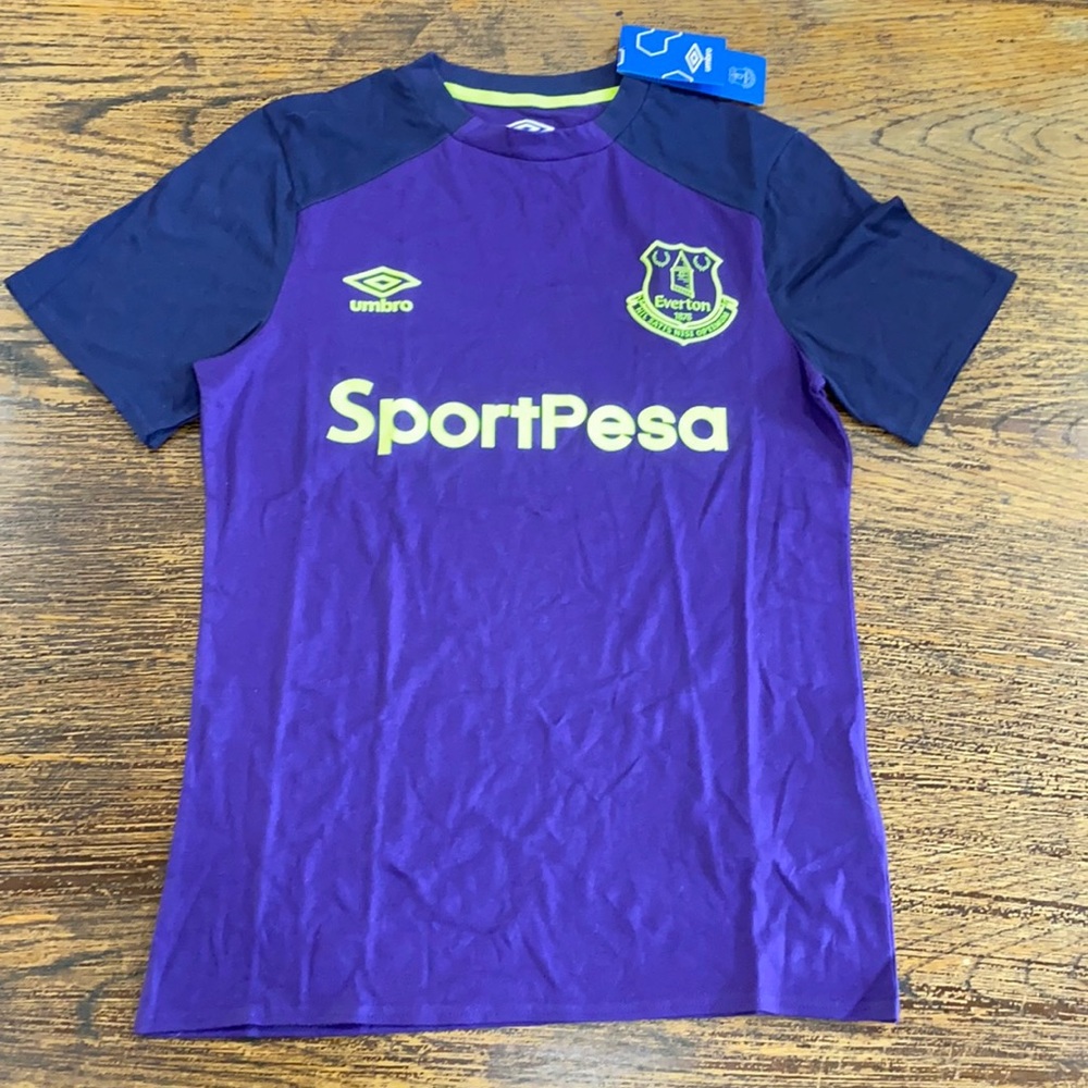 Umbro Mens Everton Football Jersey Small